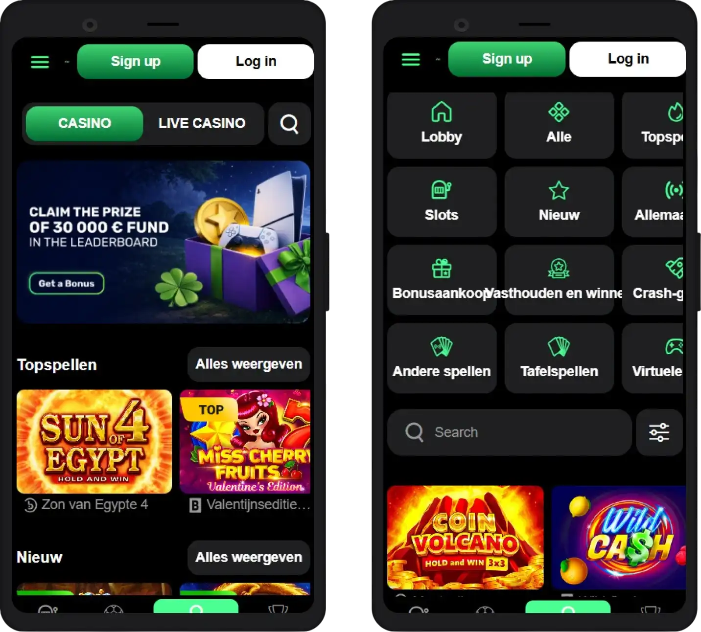 Patrick Spins mobiel casino – Speel overal op smartphone en tablet